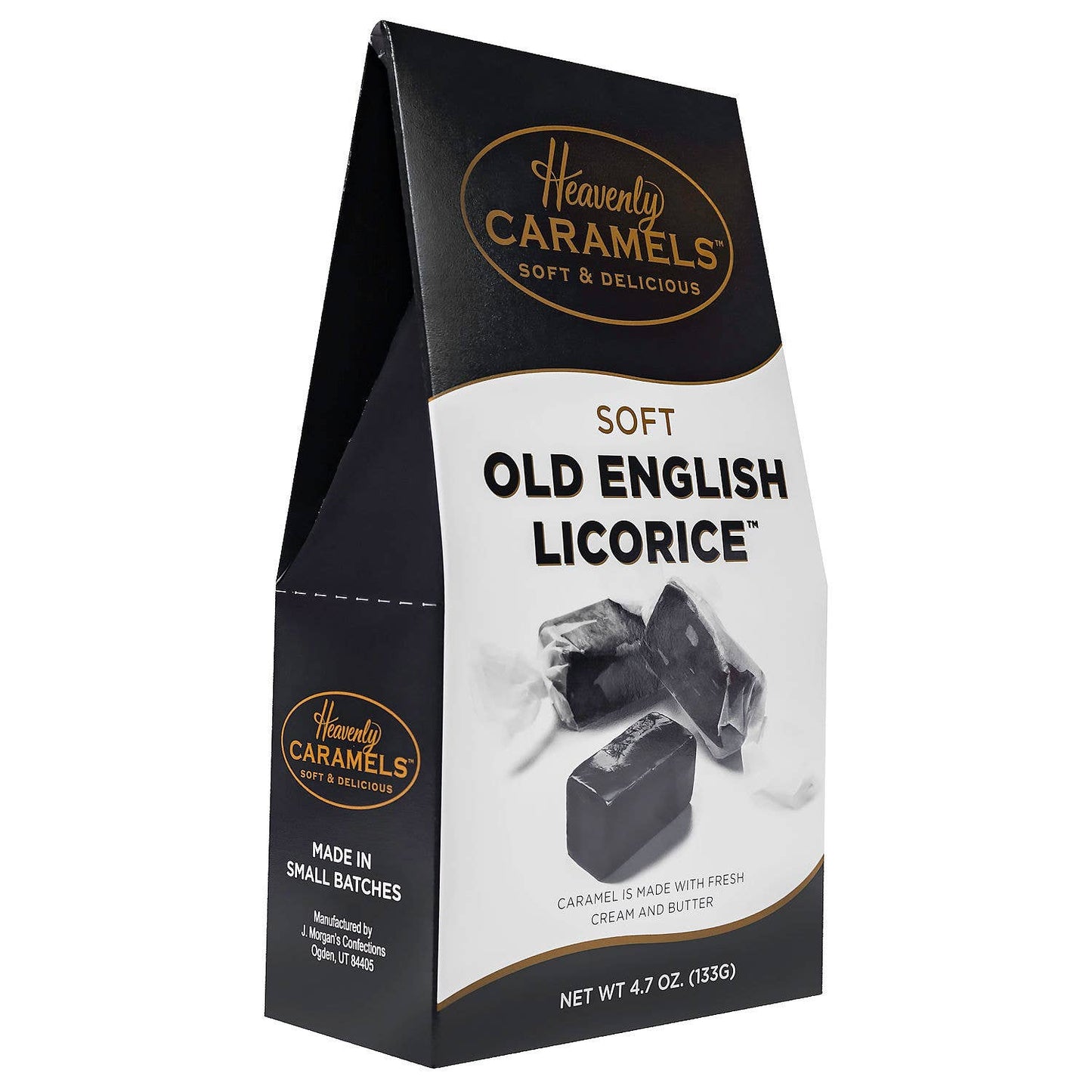 4.7oz Old English Licorice Caramels