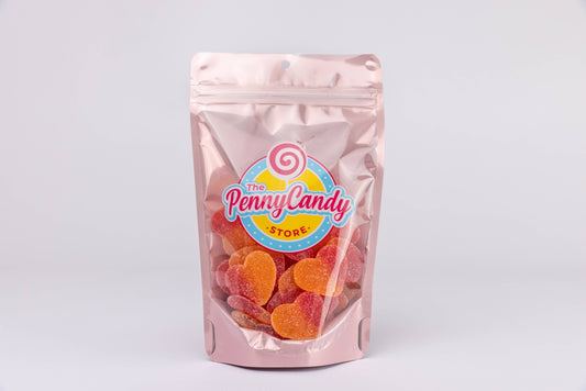 Valentine's Day Peach Gummi Hearts